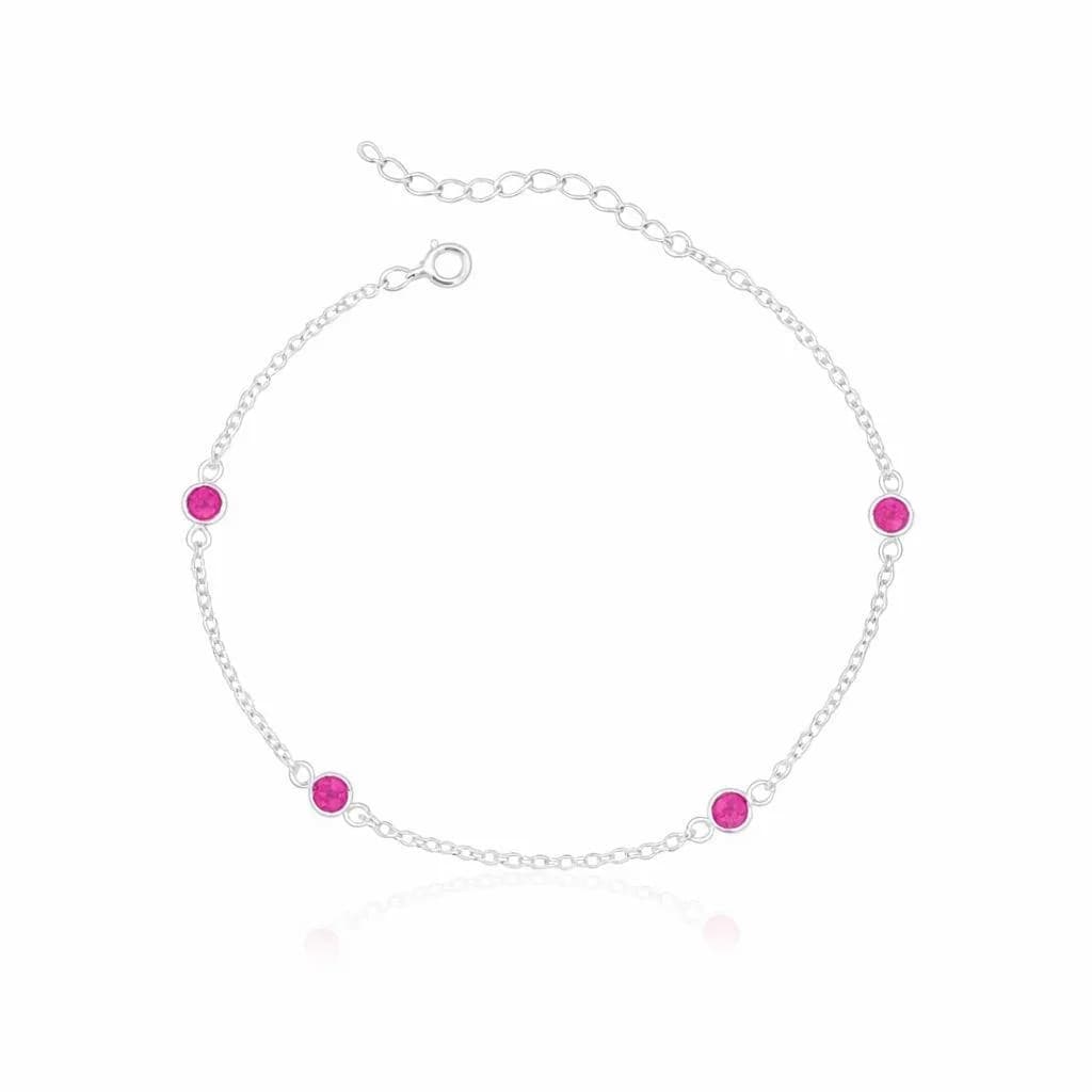 Pulseira Ponto de Luz - Rosa