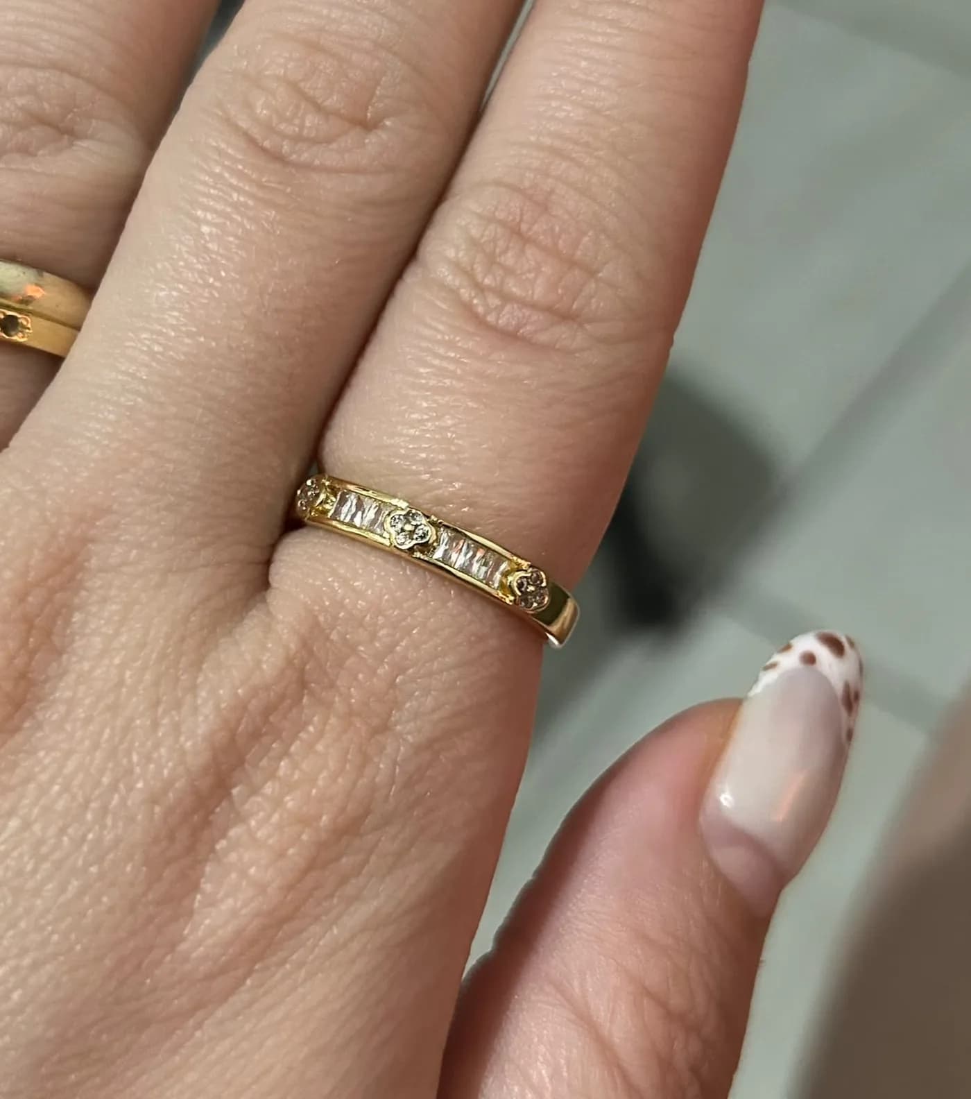 Anel Zirconia e Florizinha